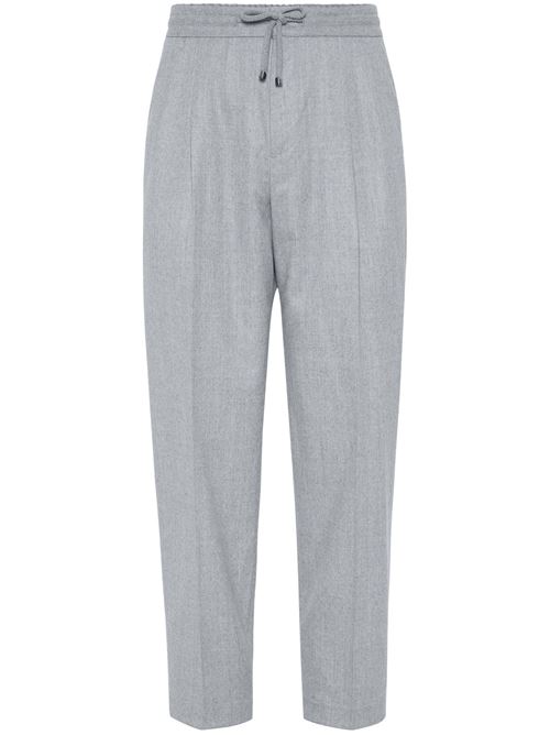 Pantaloni in lana grigi Brunello Cucinelli | ME226E1710C272